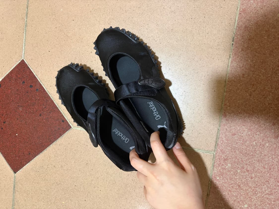 푸마 모스트로 페이 새틴 블랙 상품이미지3