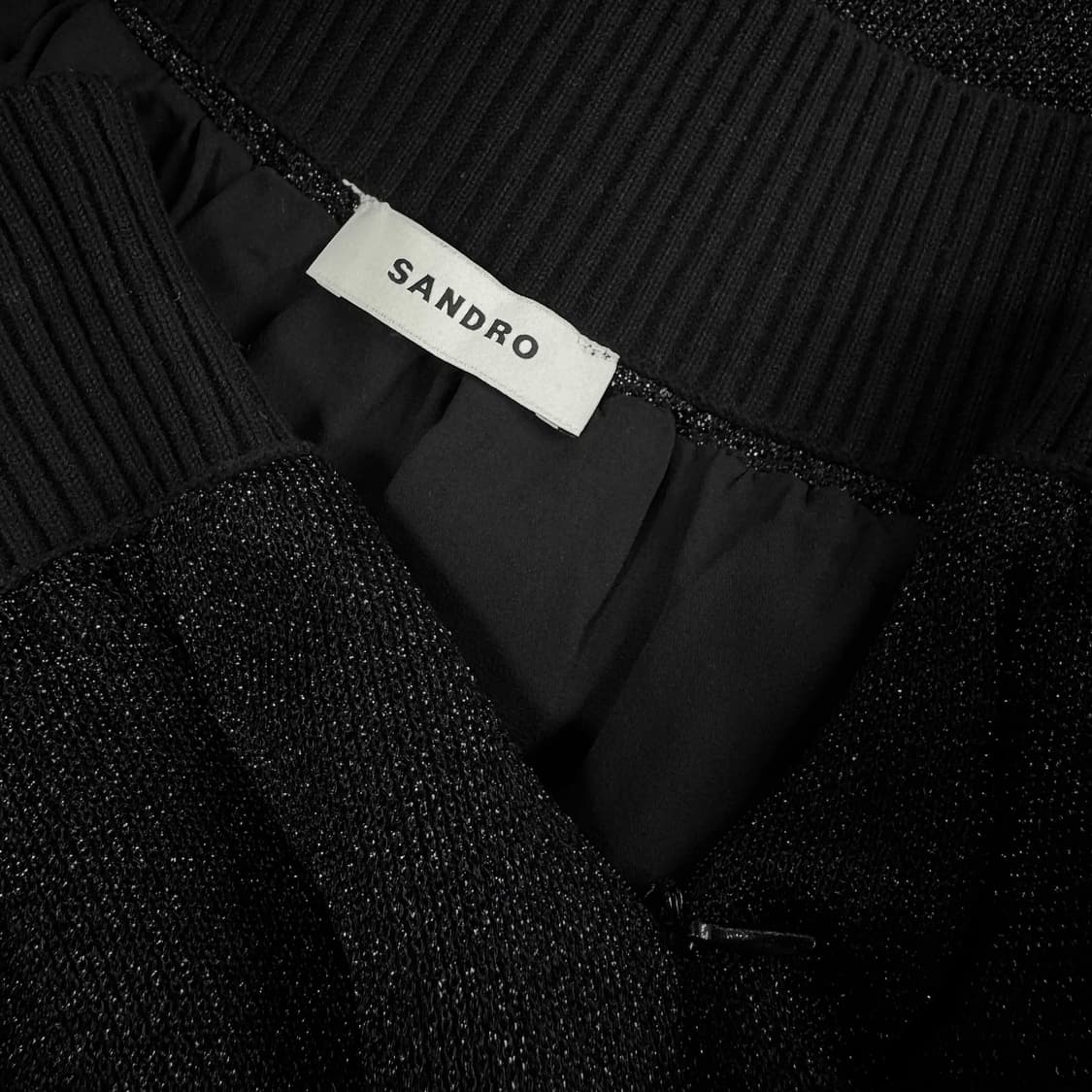 산드로 23 글리터 밴딩 스커트 상품이미지2