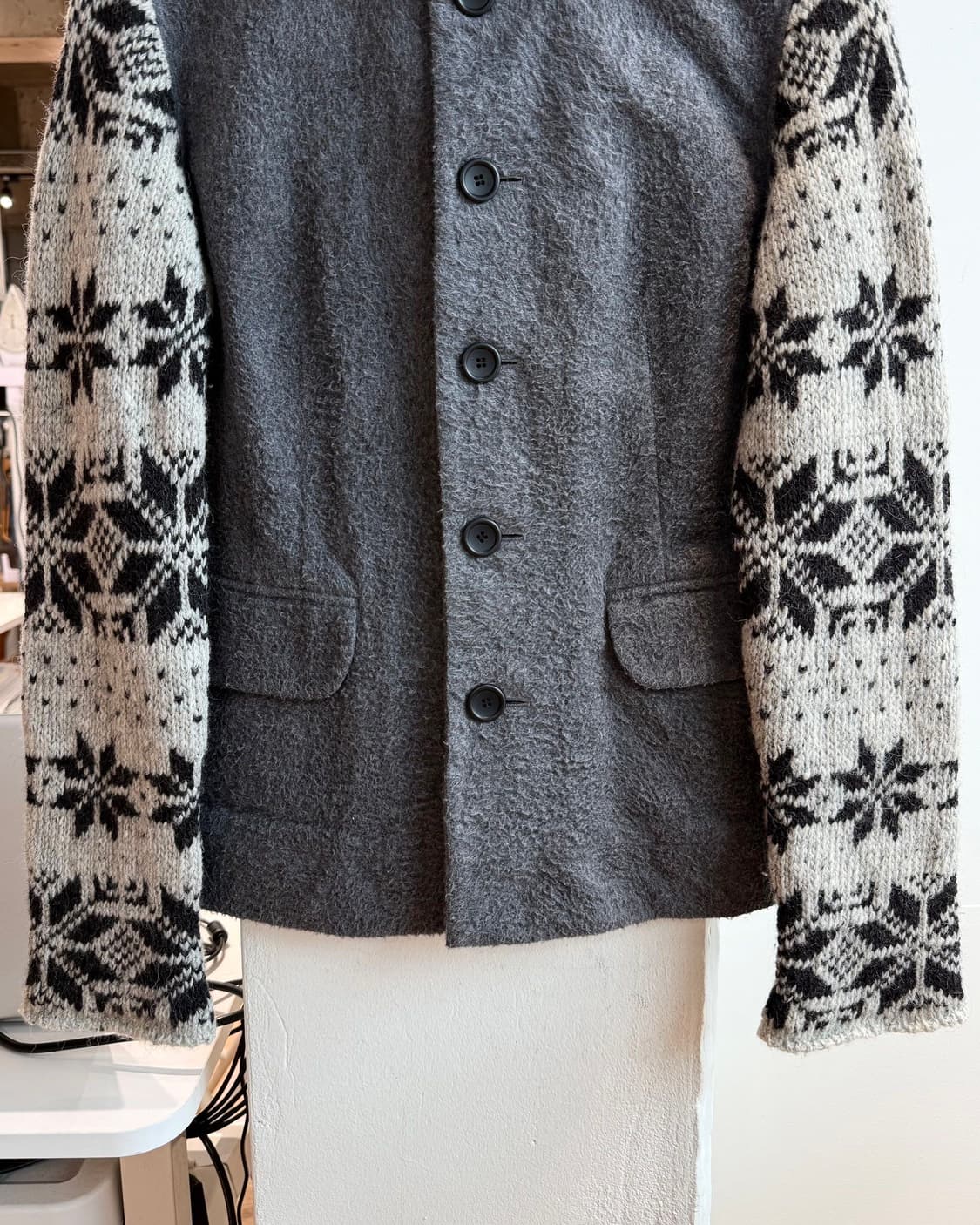 하이 스포팅 기어 그레이 숄카라 노르딕 자켓  상품이미지6