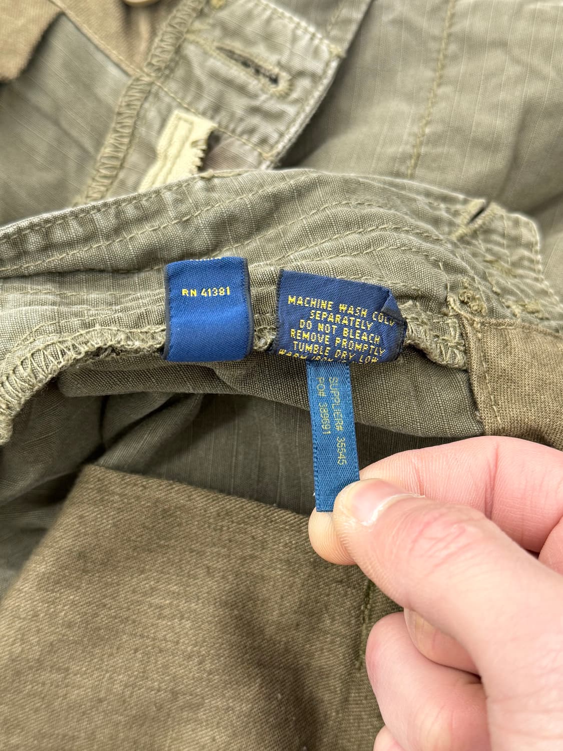 폴로 랄프로렌 카고 밀리터리 코튼 팬츠 상품이미지10