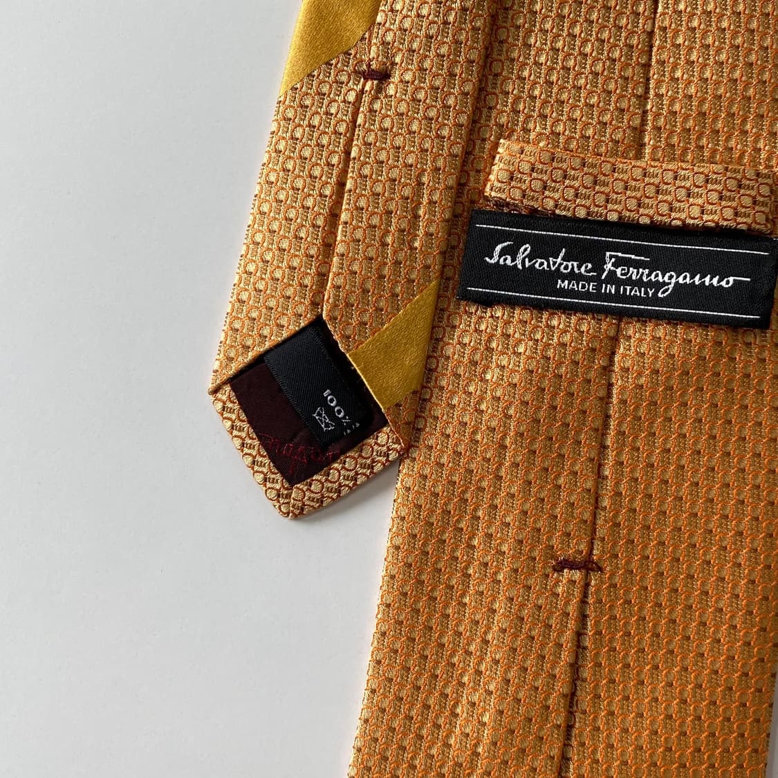 페레가모(Ferragamo) 모노그램 명품 정품 넥타이 상품이미지5