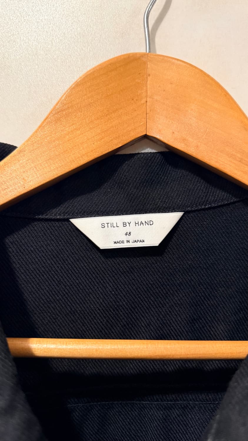 스틸바이핸드 블랙데님자켓 48 상품이미지4