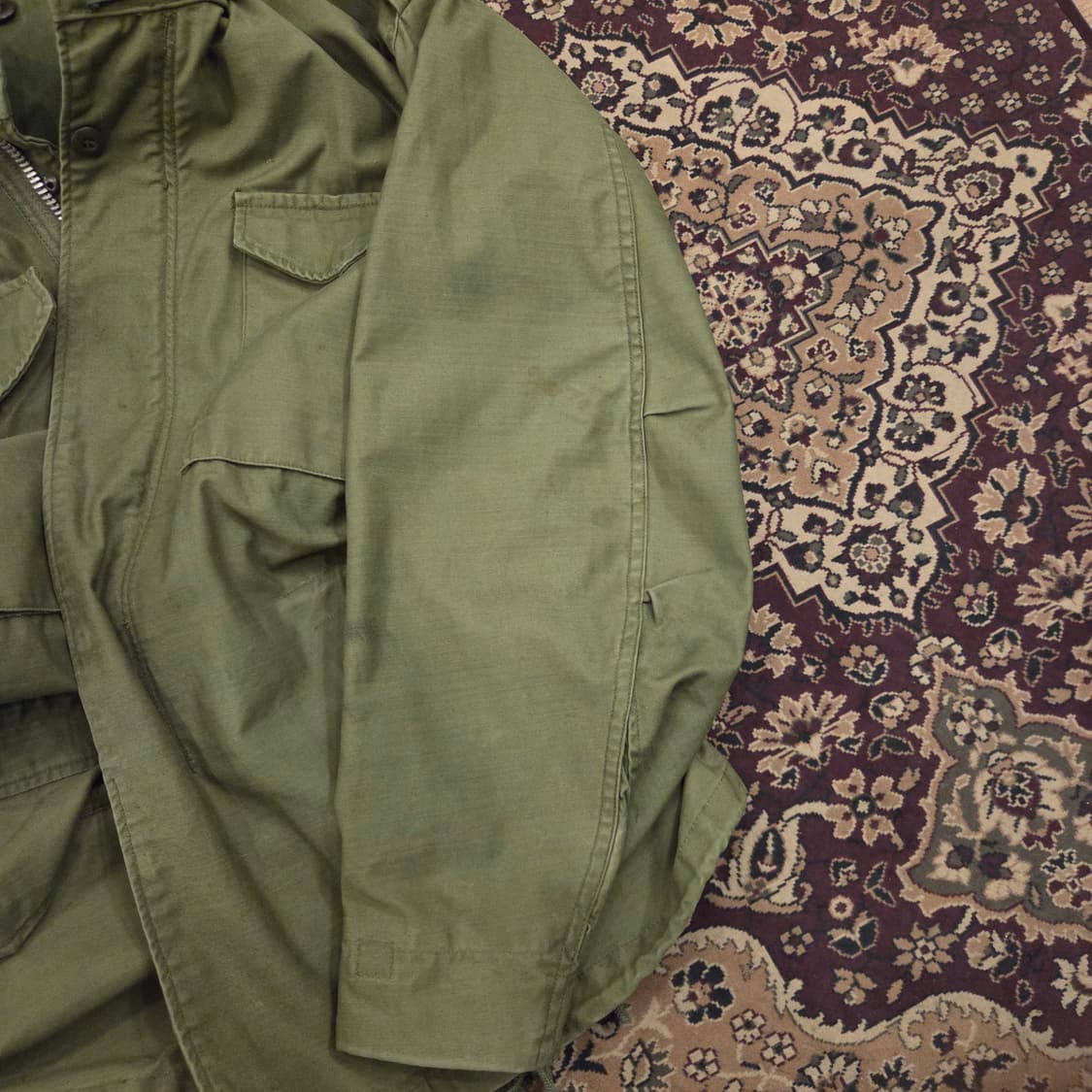 m65 필드자켓 2세대 은지퍼  m-r 상품이미지7