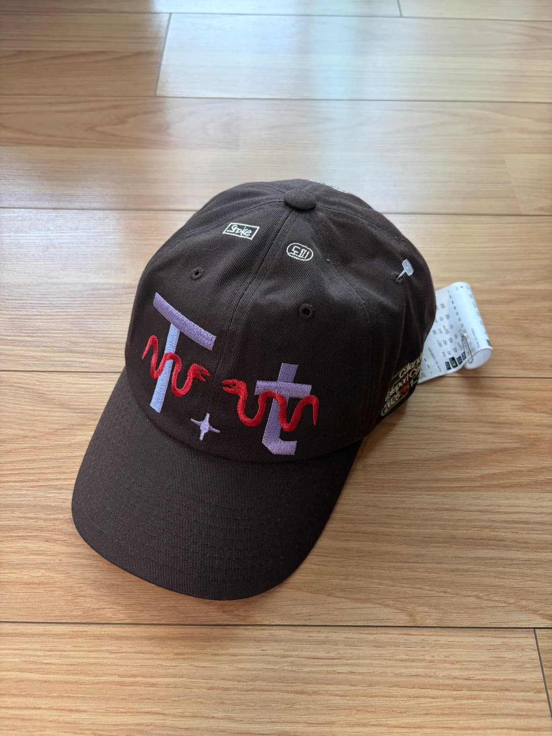 [Free] 텔레포트 도피 볼캡 2025 브라운 새상품 상품이미지1