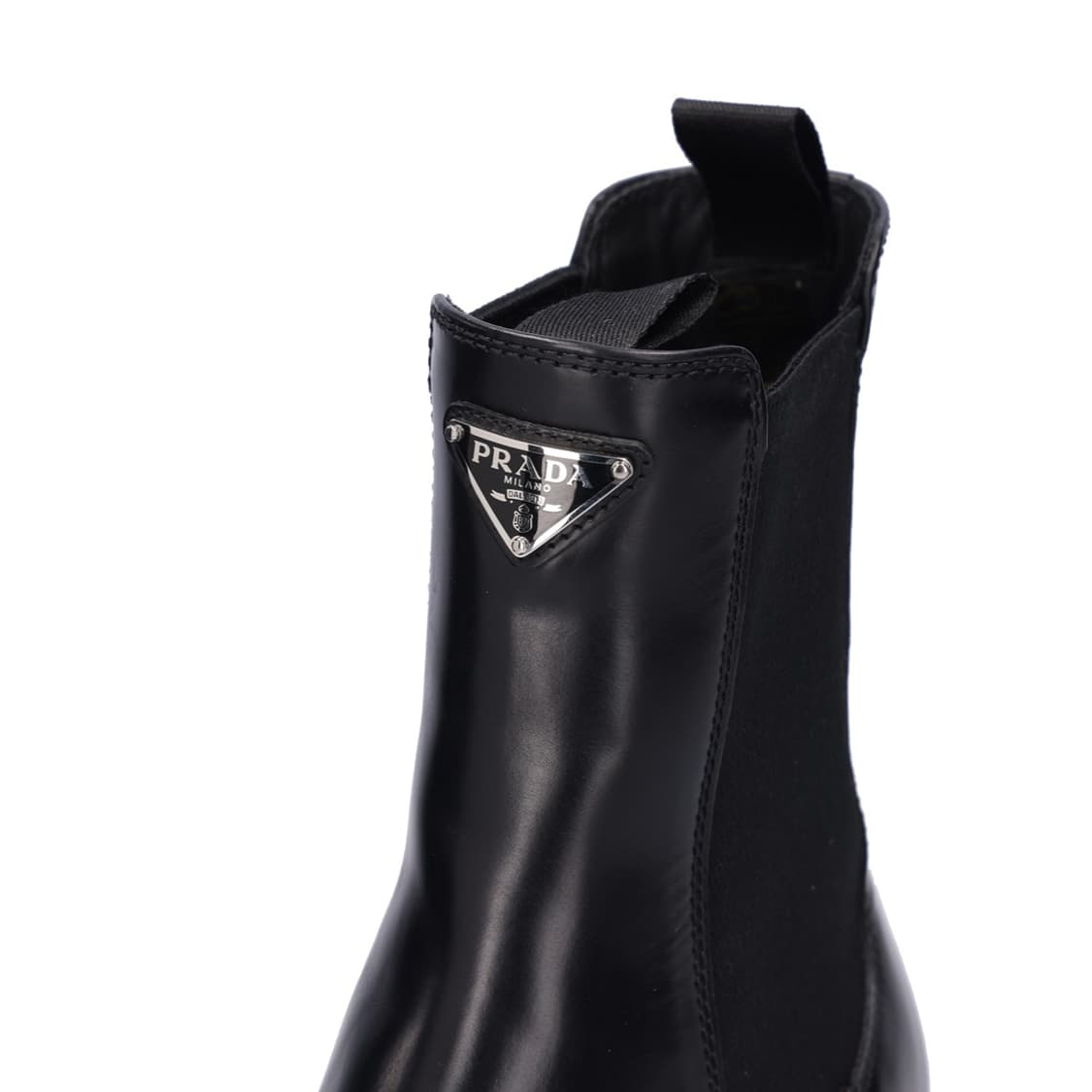 프라다 1T256N 워커 부츠 브러쉬드 레더 블랙 38 상품이미지8