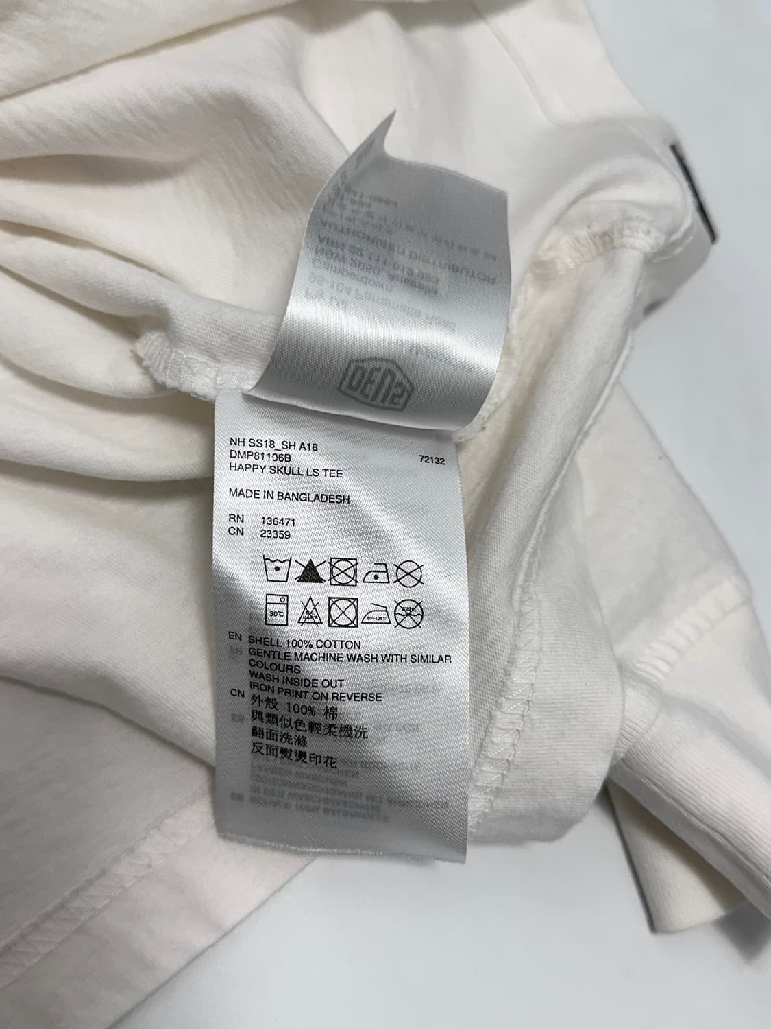 데우스 엑스 마키나 스컬 롱슬리브 긴팔티셔츠 상품이미지10