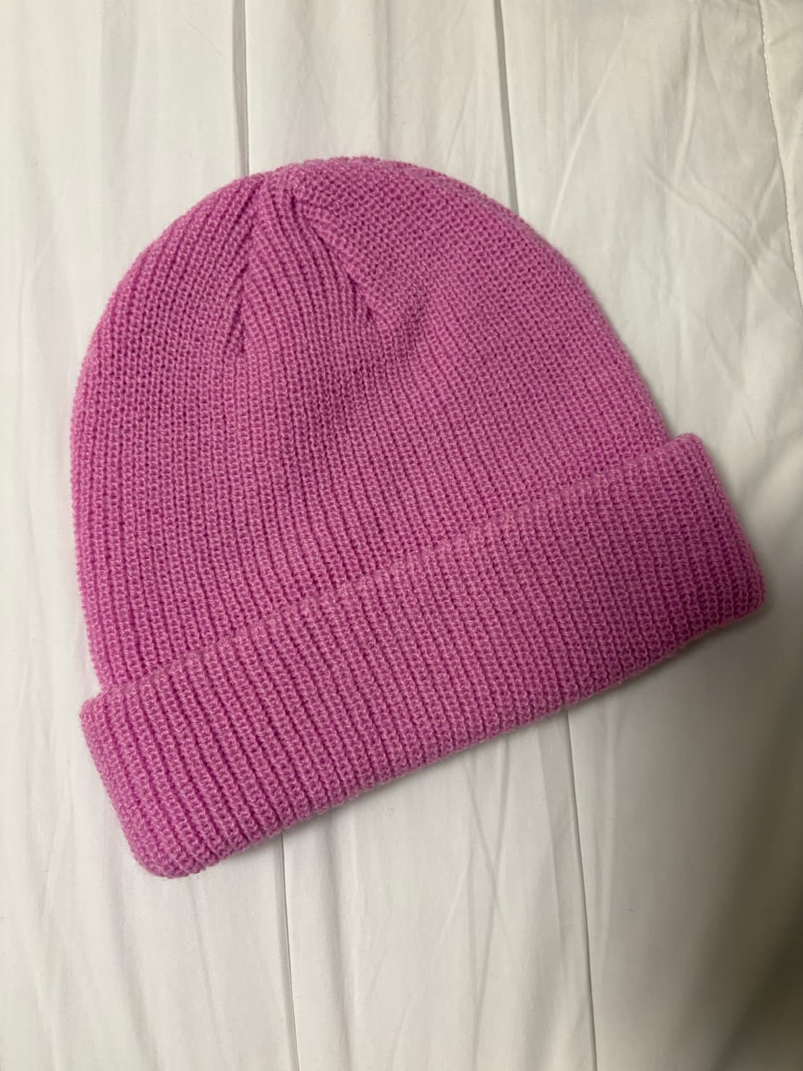 스투시 베이직 커프 비니 더스티 핑크 상품이미지2