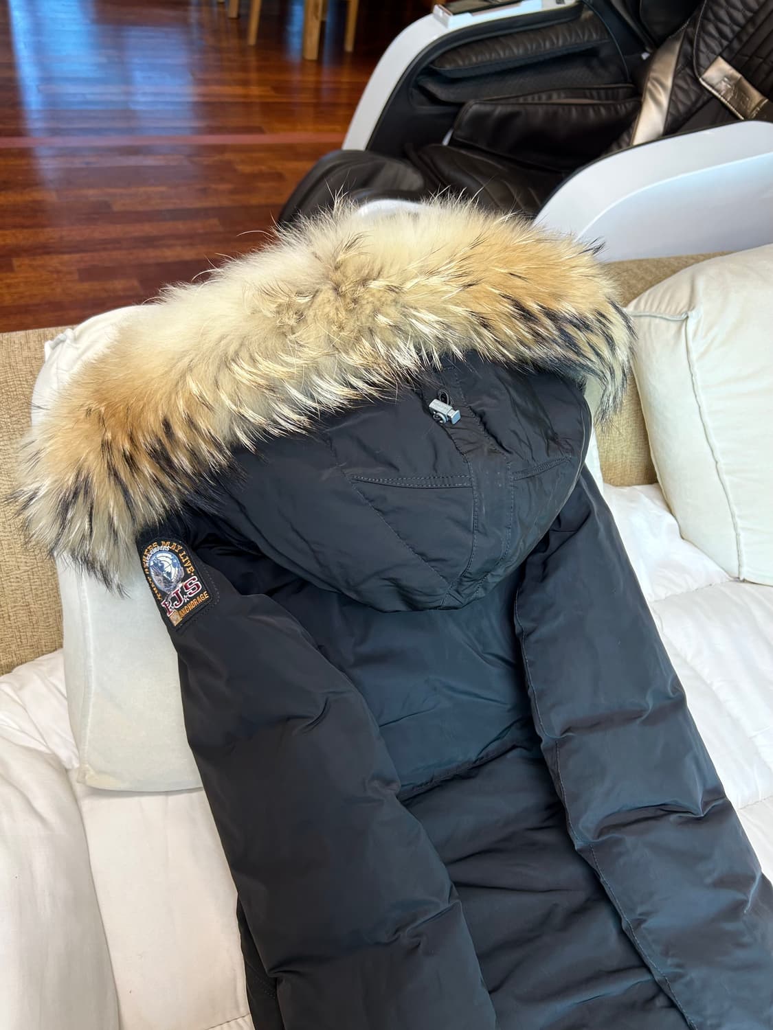 파라점퍼스 미드나잇 블랙 다운패딩(XS/44) 상품이미지6