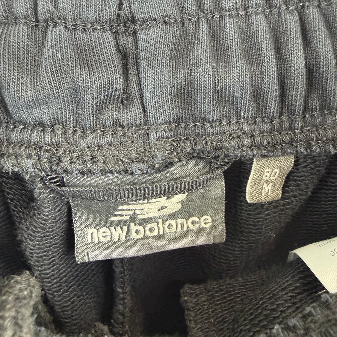 (80) 뉴발란스 스웻 스트레이트 팬츠 블랙 상품이미지5