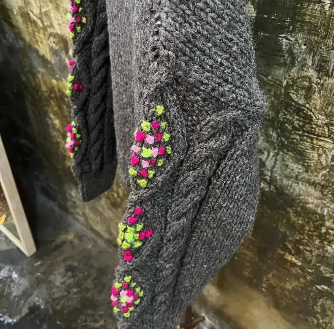 빈티지 헤비울 스웨터 상품이미지5