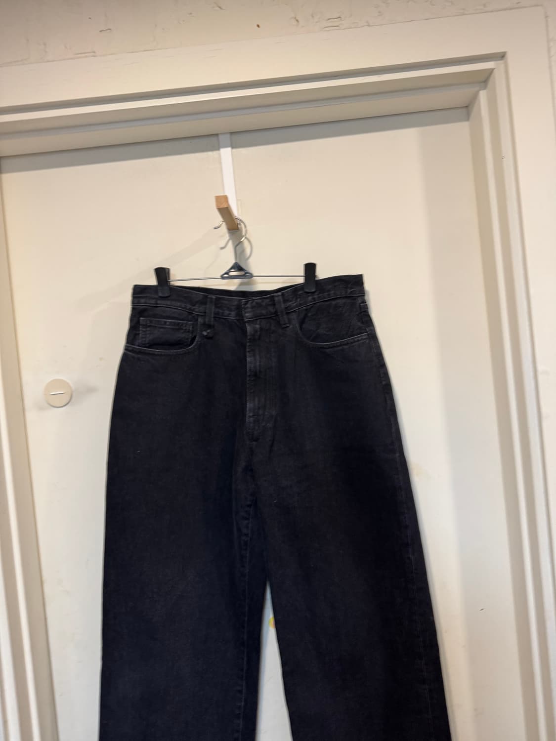 R13 다르시 미드라이즈 크롭드 진  상품이미지4