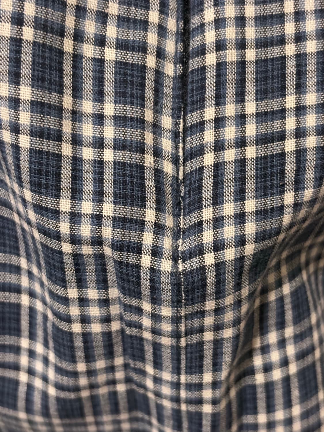 Lace Check Midi Skirt (Blue Navy) 상품이미지7