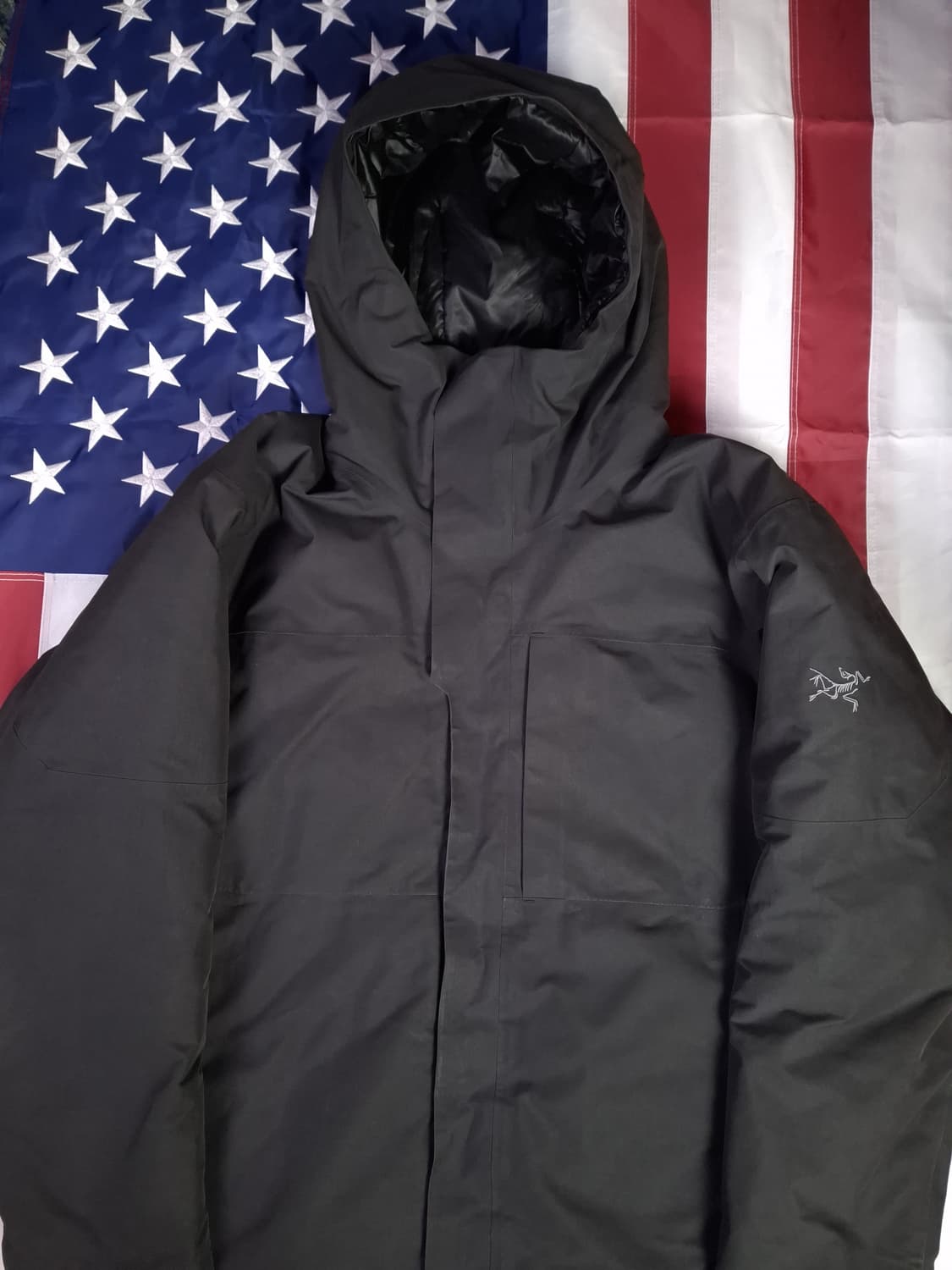 오리지날 아크테릭스 블랙 써마 패딩파카 상품이미지2