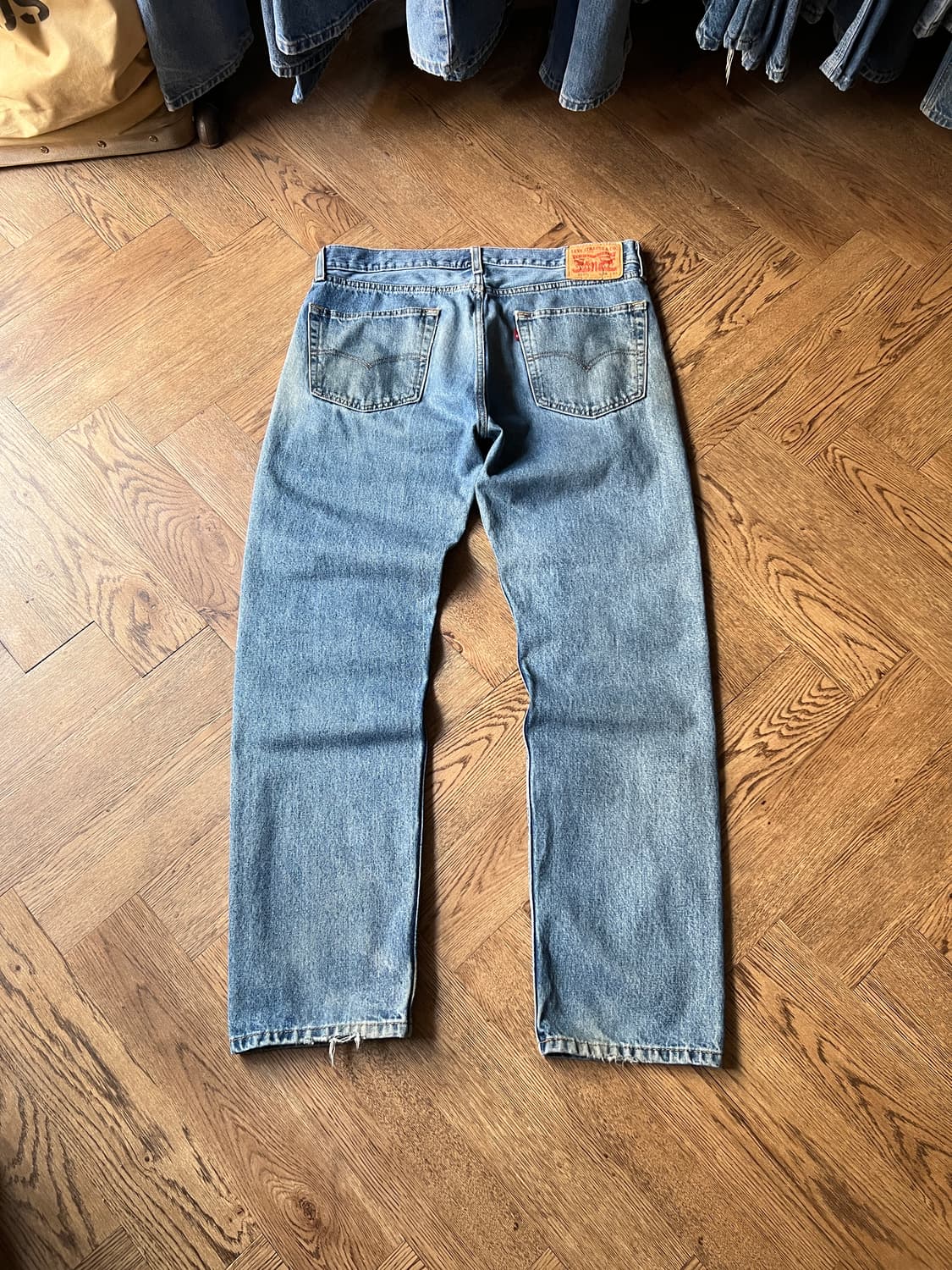 [36]리바이스 505 블랭크탭 빈티지 워싱 데님 팬츠 상품이미지2