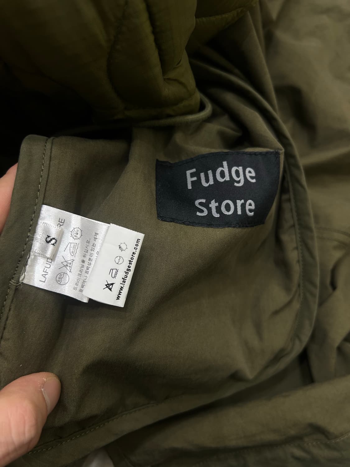 [S]라퍼지스토어 피쉬테일 야상 자켓/카키 상품이미지6