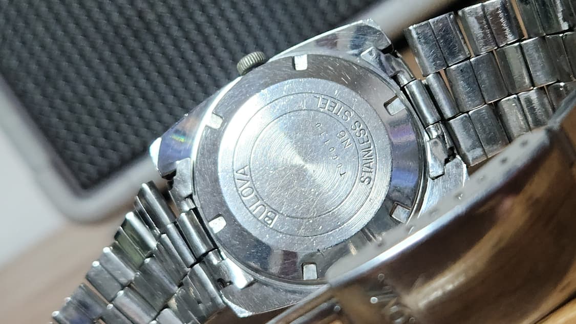# 부로바 bulova 빈티지 옥타곤 오토매틱 남성 명품시계 급처 상품이미지7