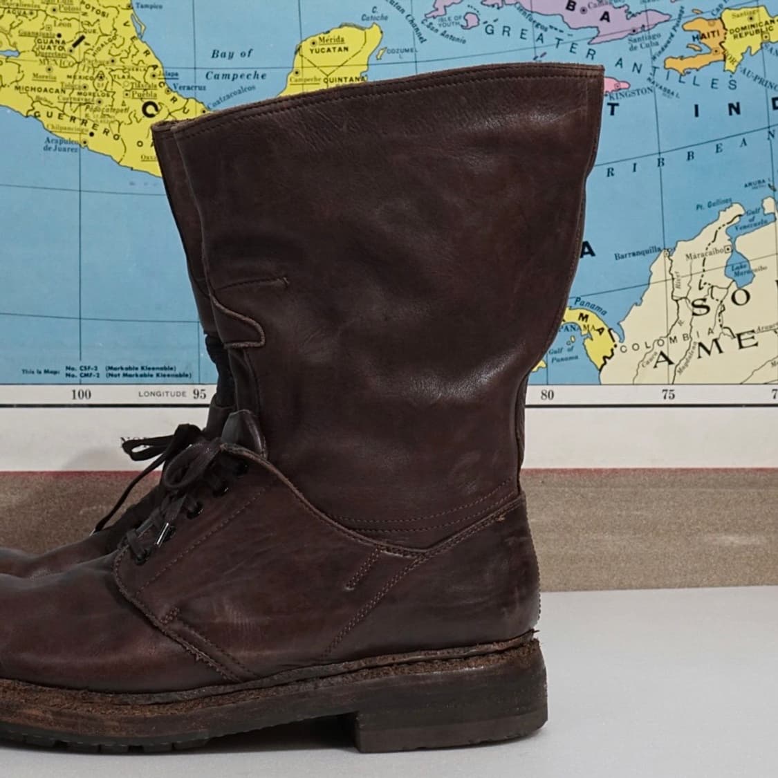 버버리 프로섬 10FW 컬렉션 라인 바이커 부츠 상품이미지6