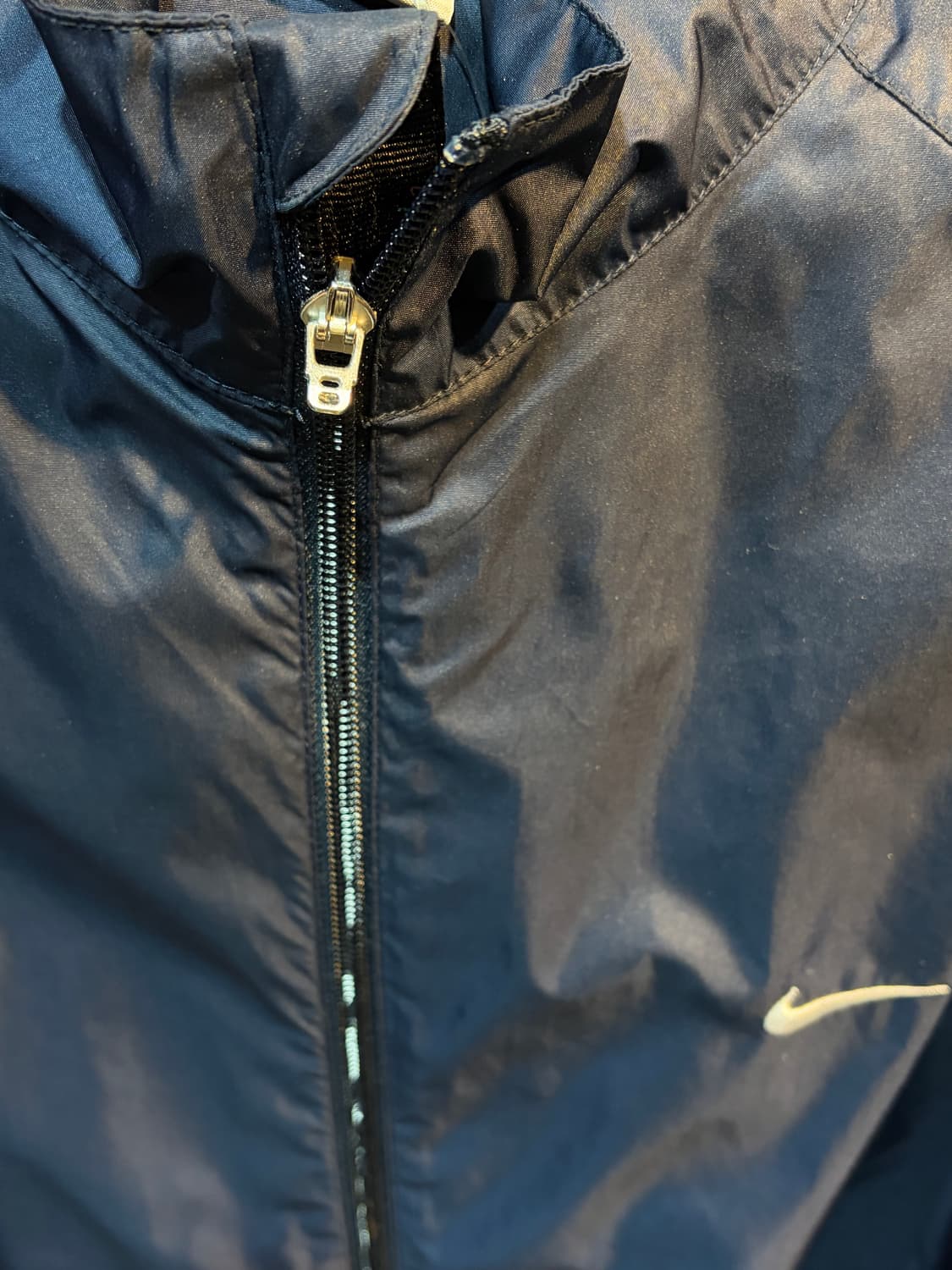 XL 나이키 스우시 스카이블루 라인 네이비 바람막이 상품이미지8