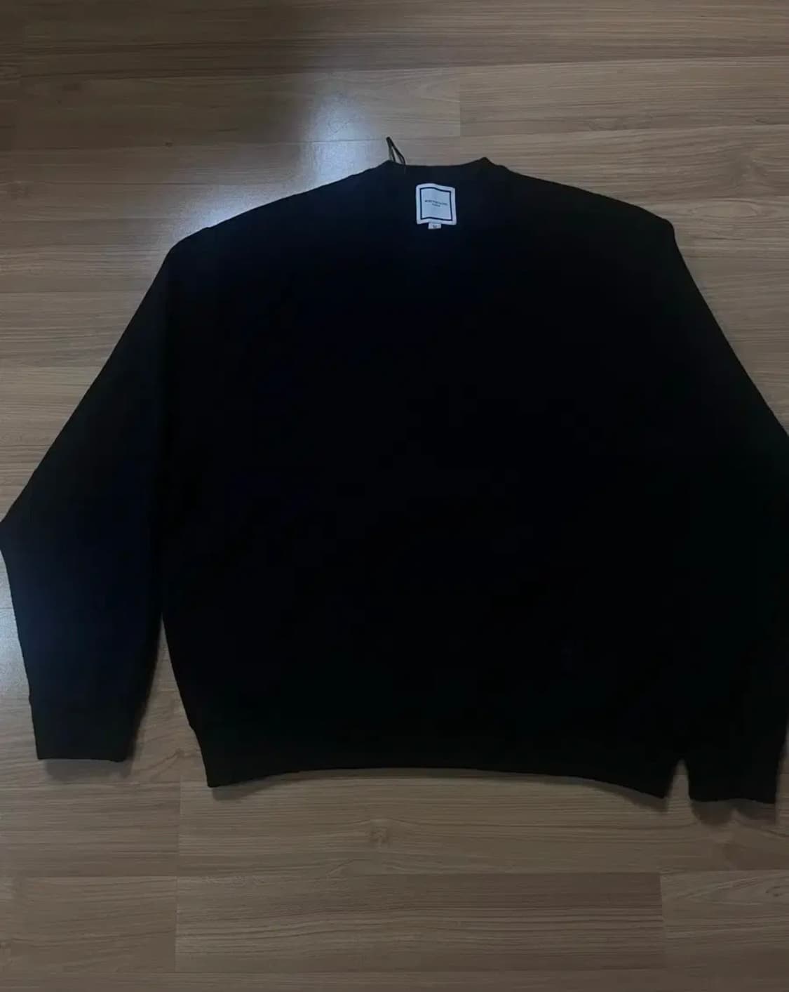 우영미 블랙라운드넥 니트 52 상품이미지4