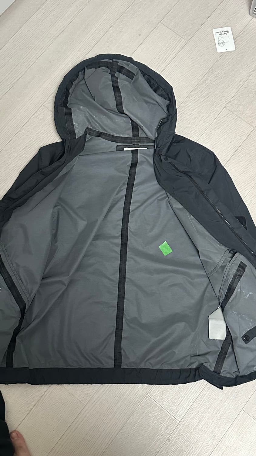 스톤아일랜드 가먼트자이 포퍼먼스 텔라 바람막이 자켓L  상품이미지7