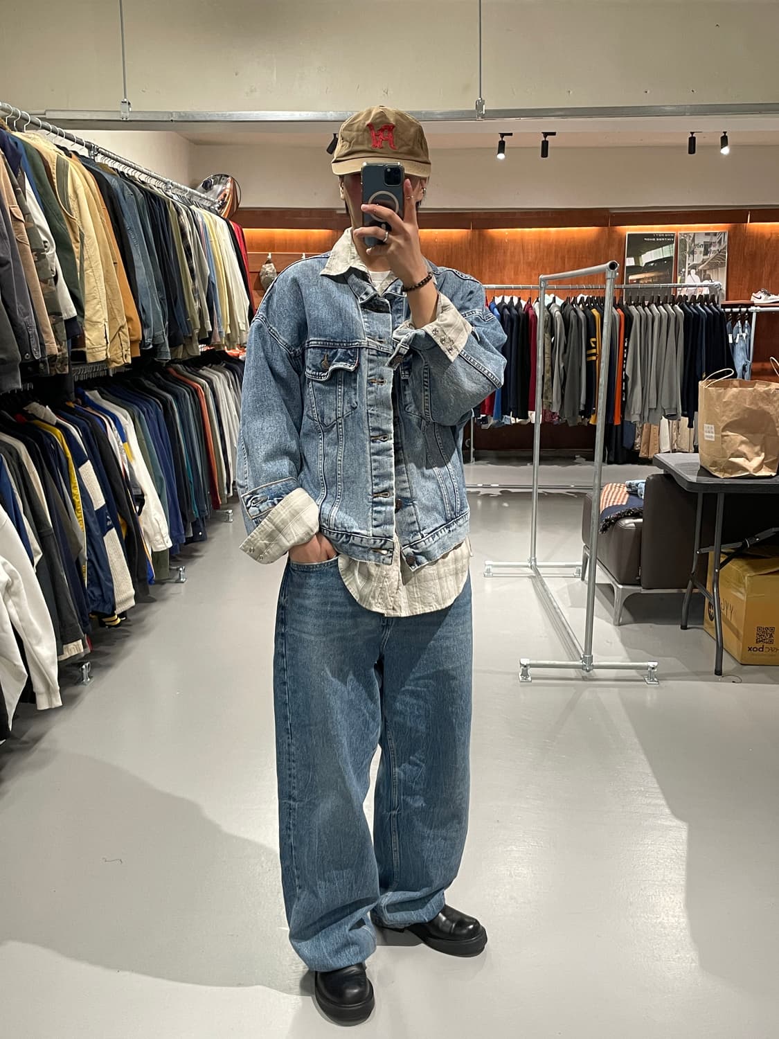 90s 리바이스 데님 자켓 상품이미지1