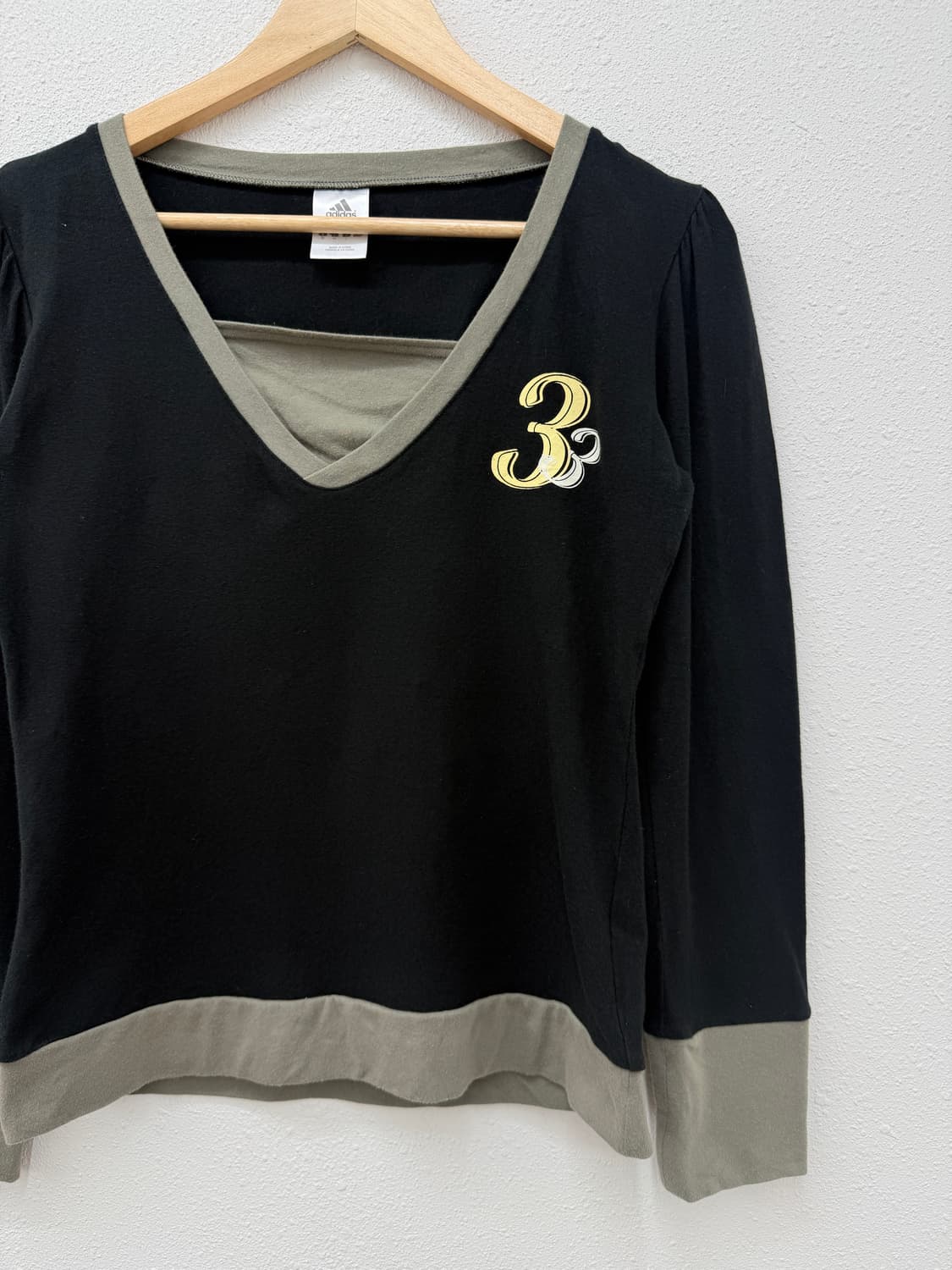 빈티지 빈티지 아디다스 00‘s 레터링 긴팔티 상품이미지4