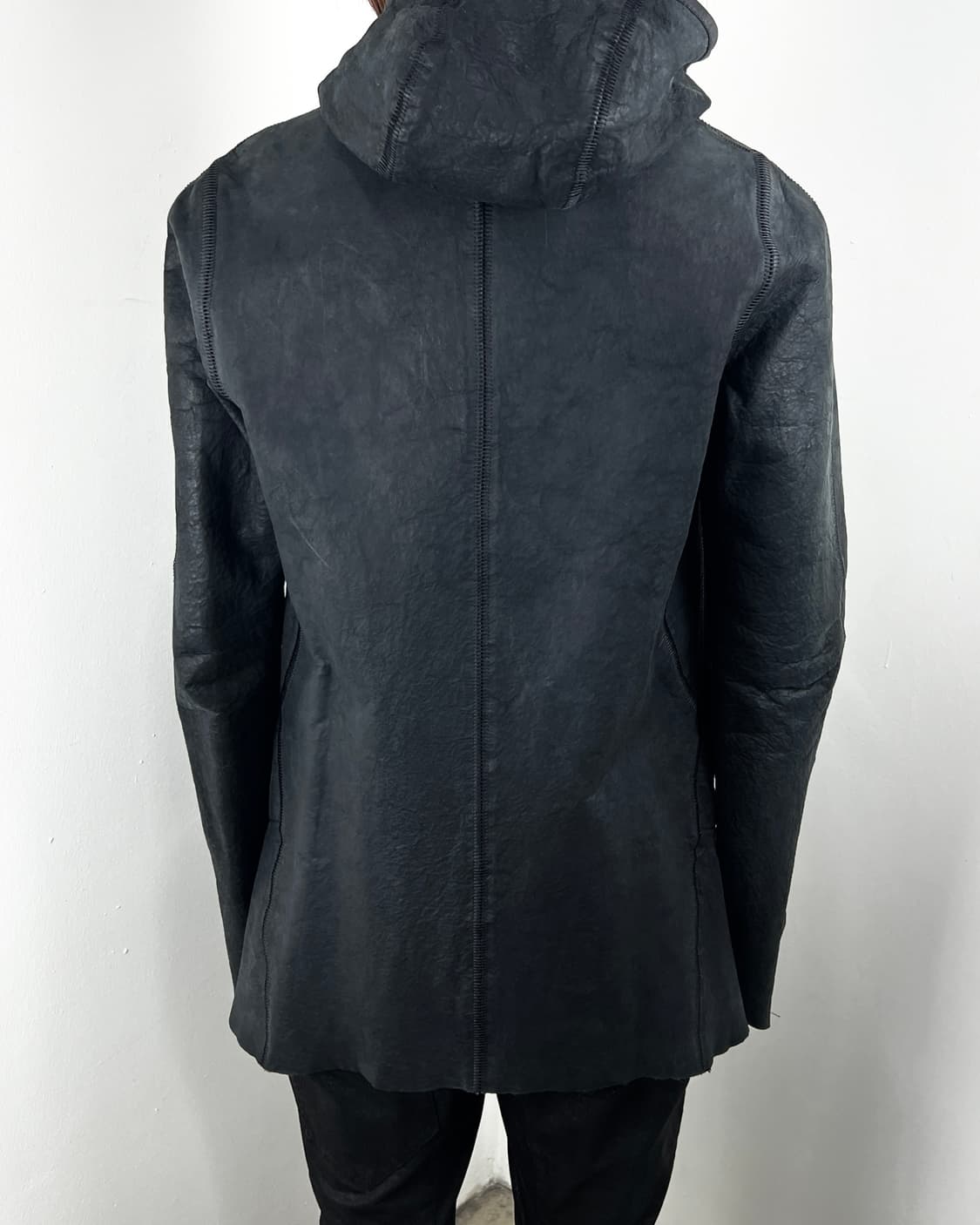 ISAAC SELLAM LAMBSKIN LEATHER JACKET 상품이미지4