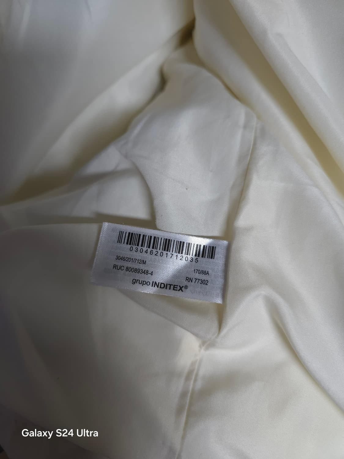 ZARA 자라 아이보리색 숏패딩 M ✨️정품✨️
 상품이미지7