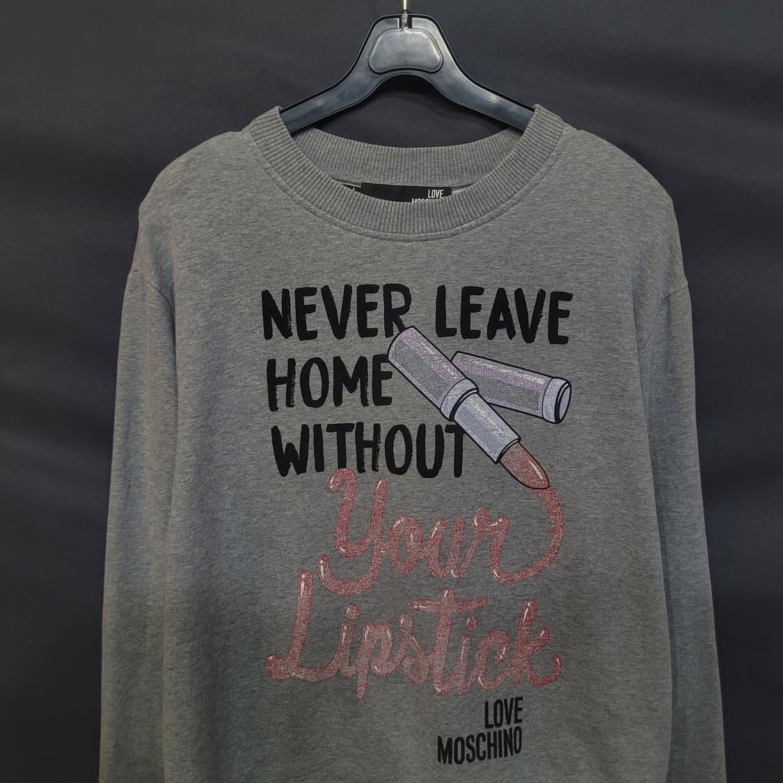 MOSCHINO 모스키노 빈티지  립스틱 맨투맨  상품이미지2