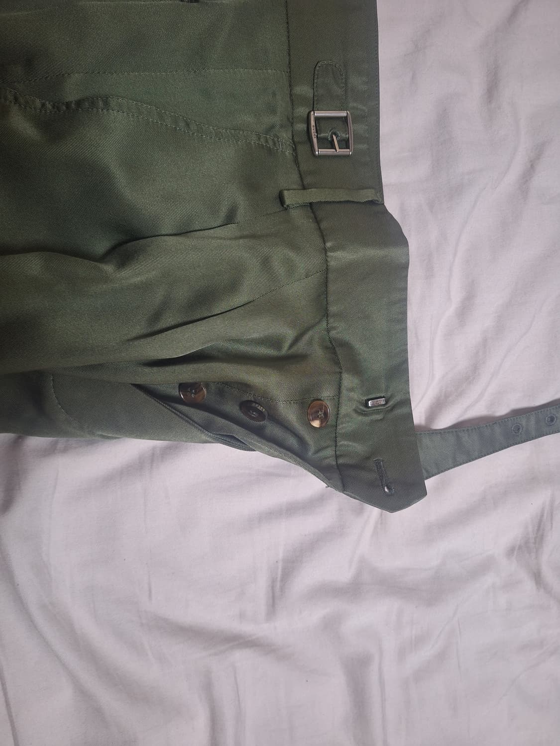 구찌 카키 버클 팬츠 44사이즈 상품이미지4