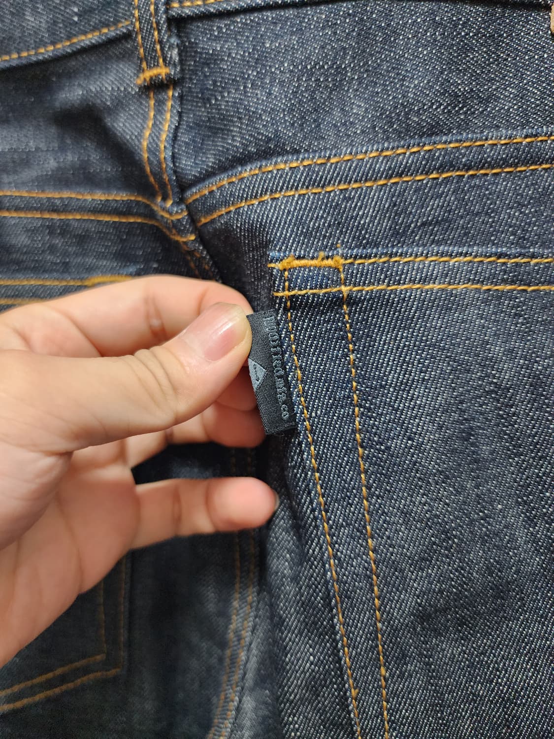 모디파이드 생지 청바지 상품이미지5