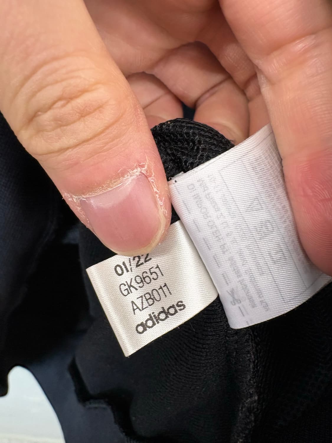 아디다스 기본 삼선 트랙탑 져지 블랙 상품이미지7