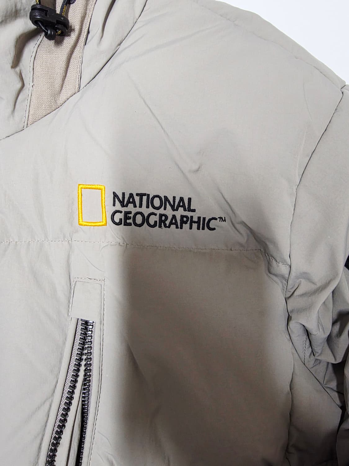 [내셔널지오그래픽] 색감 깡패 다크베이지 유틸리티 덕다운 패딩 100 상품이미지3