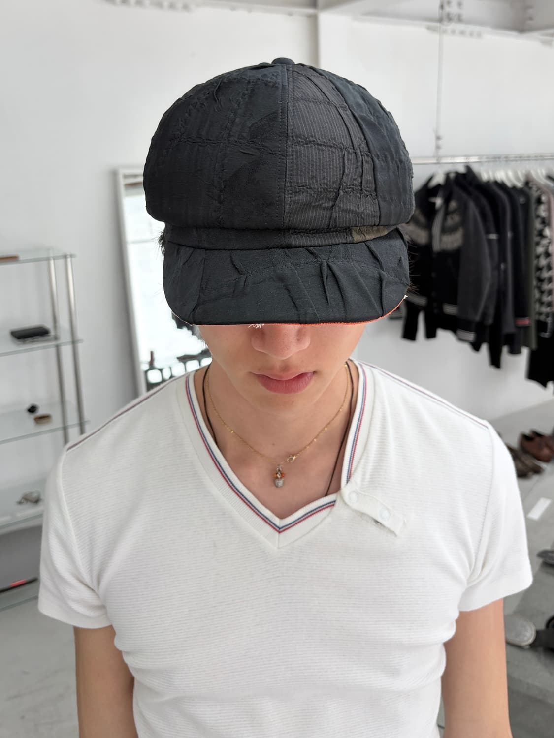 ca4la 플리츠 패널 캡 상품이미지3