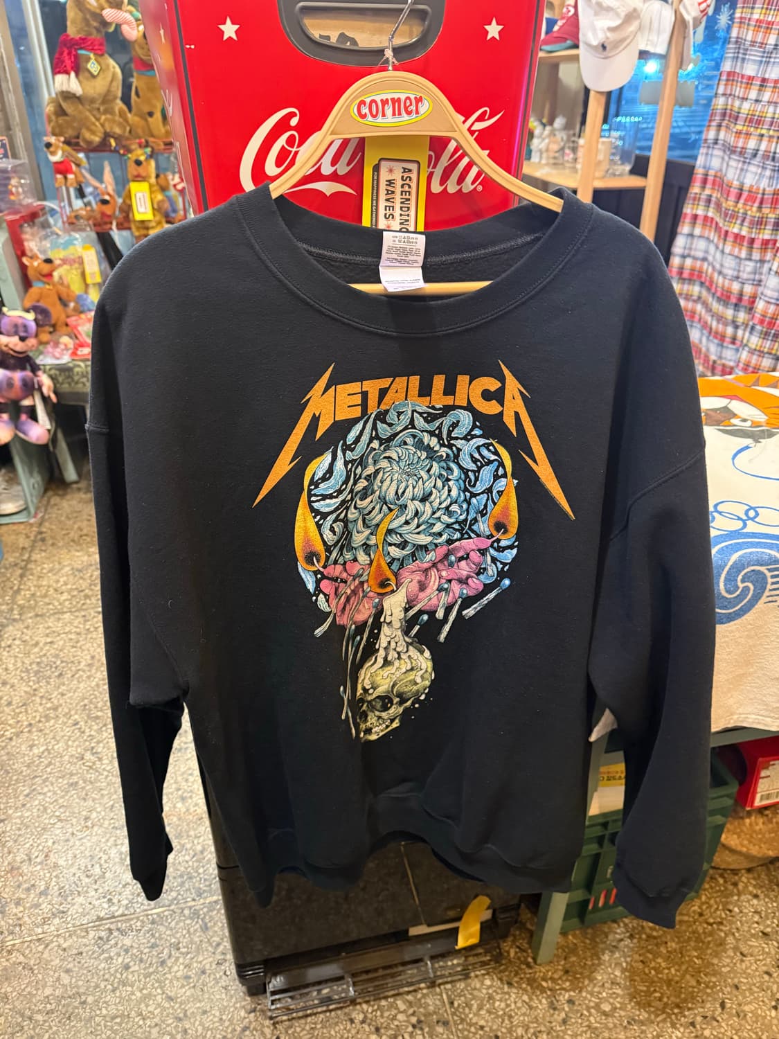 메탈리카 유럽투어 기모 맨투맨 상품이미지1