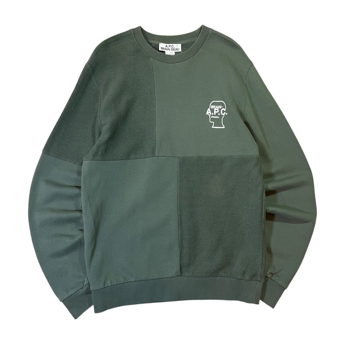A.P.C 아페쎄 x 브레인 데드 스웻 맨투맨 상품이미지1