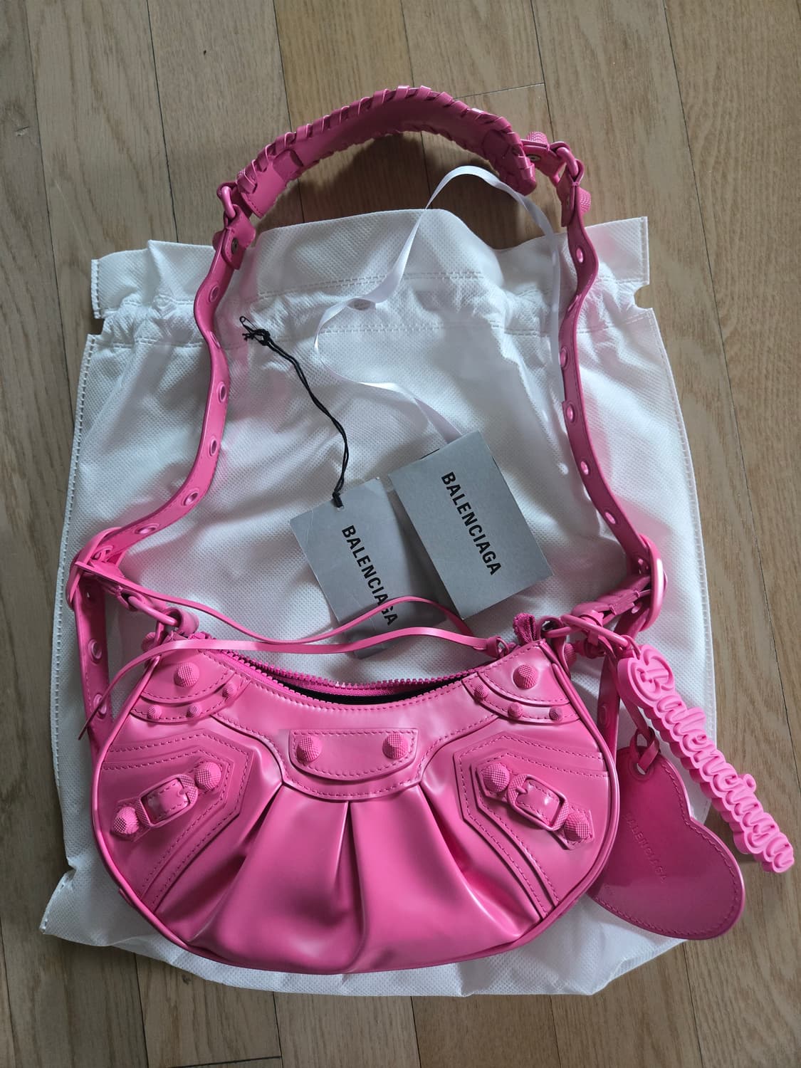 발렌시아가 르카골 XS 핫핑크 (한정판) 상품이미지1