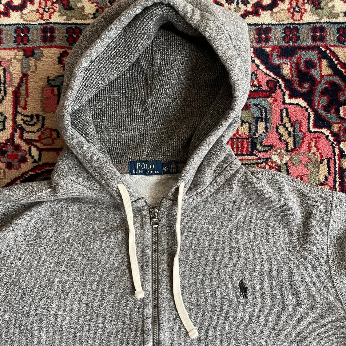 폴로 랄프로렌  기모 후드 집업 상품이미지2