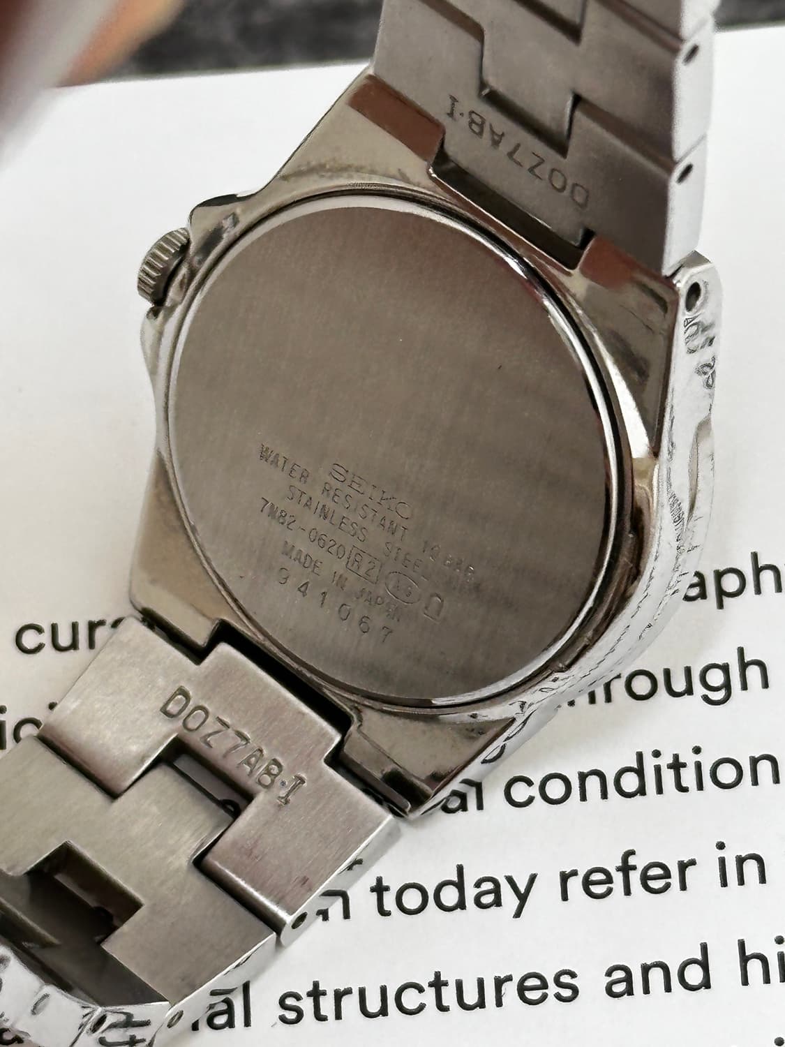 세이코 seiko 루키아 연보라 다이얼 쿼츠 시계(풀박스) 상품이미지9