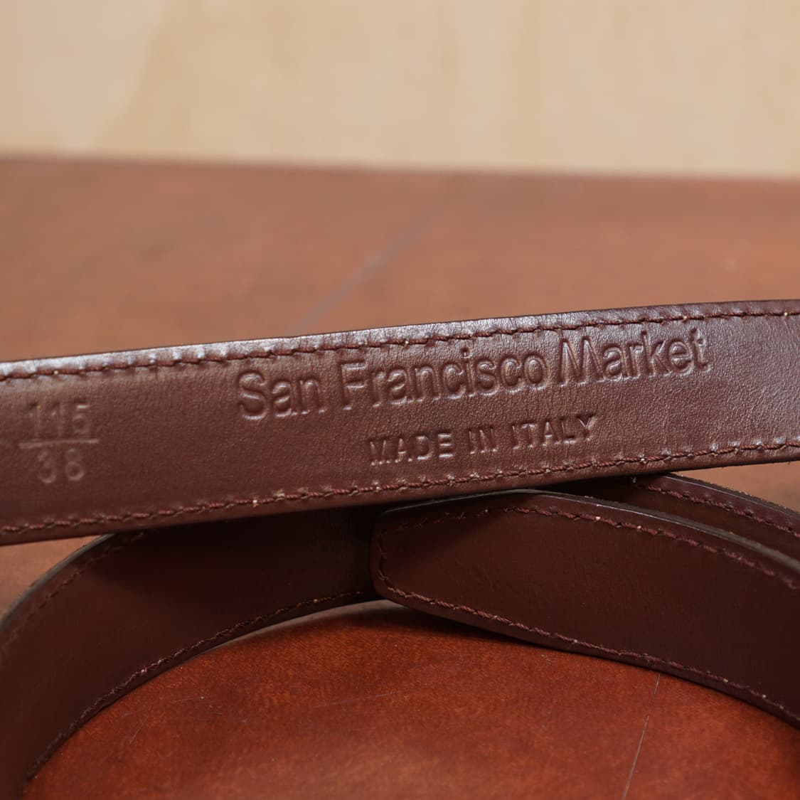 샌프란시스코 마켓 레더 벨트 상품이미지4