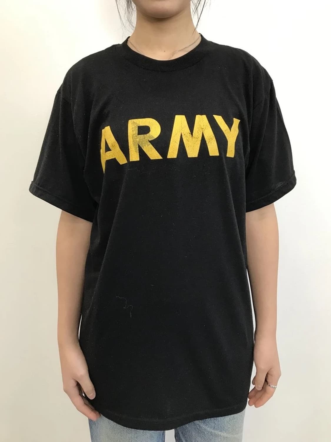 US Army Training T Shirt Black 상품이미지2