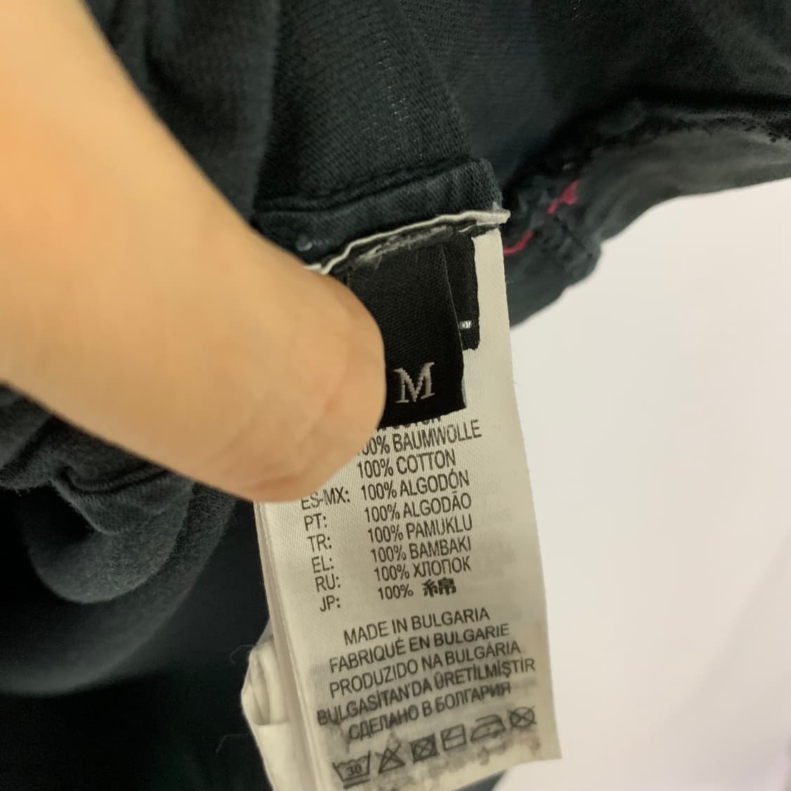 디젤 빈티지 워싱 반팔 티셔츠 차콜 M 남녀공용 빈티지 00s 상품이미지6
