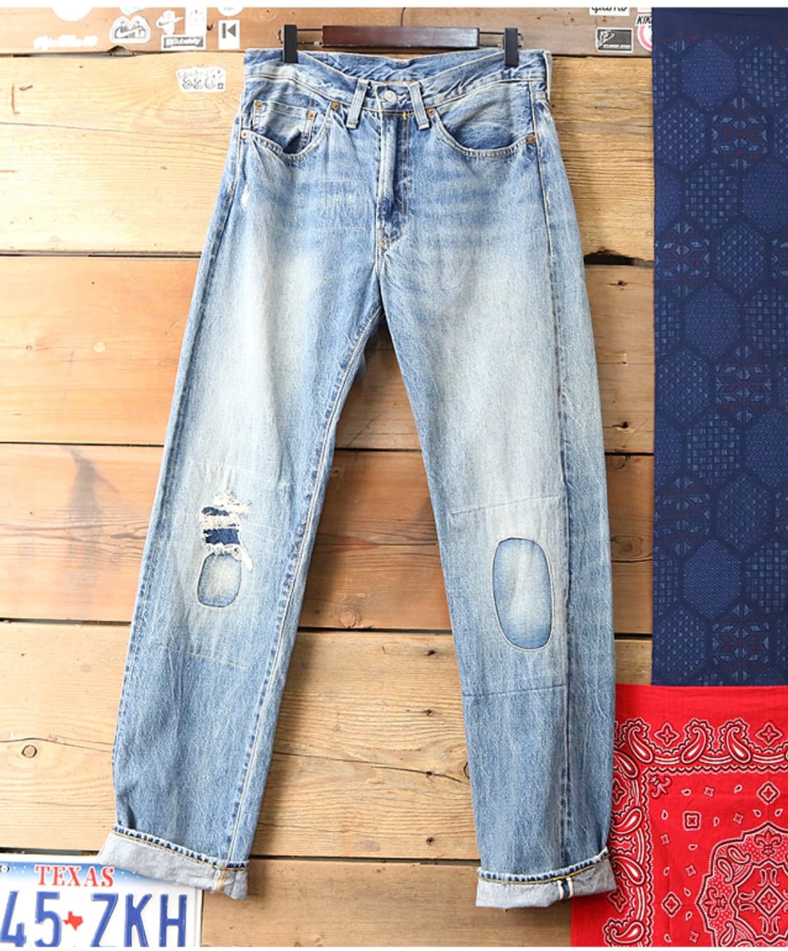 LVC LEVIS 리바이스 54 501ZXX 빅E 셀비지 데님 1954년 상품이미지3