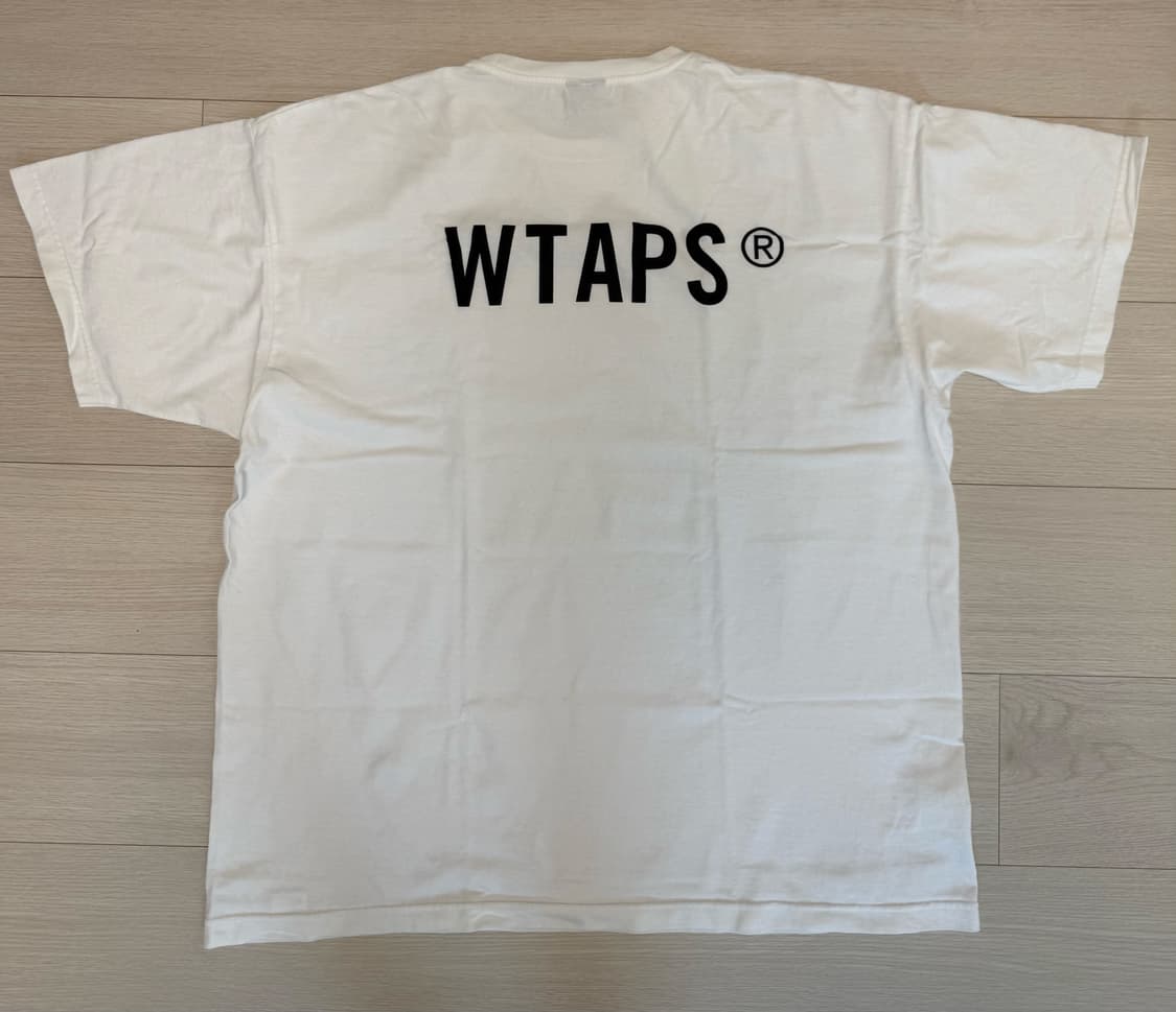  더블탭스 WTAPS 백 로고 티셔츠 XL 상품이미지2