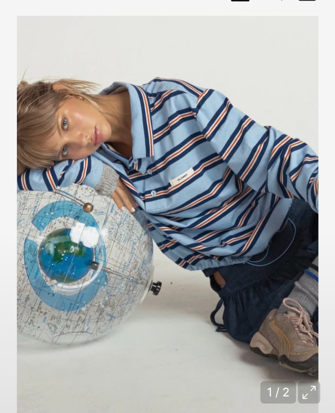 글로니 테리 pk 롱 슬리브 TERRY PK LONG SLEEVE 상품이미지2