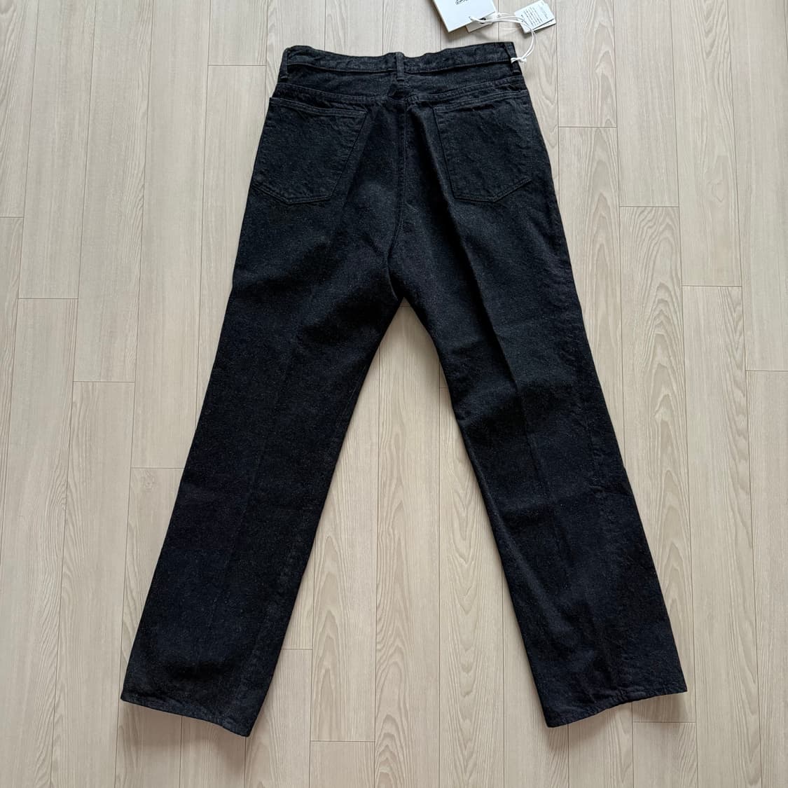 캡틴선샤인 스케이트 슈컷 데님 팬츠 블랙 원워시 32 상품이미지2