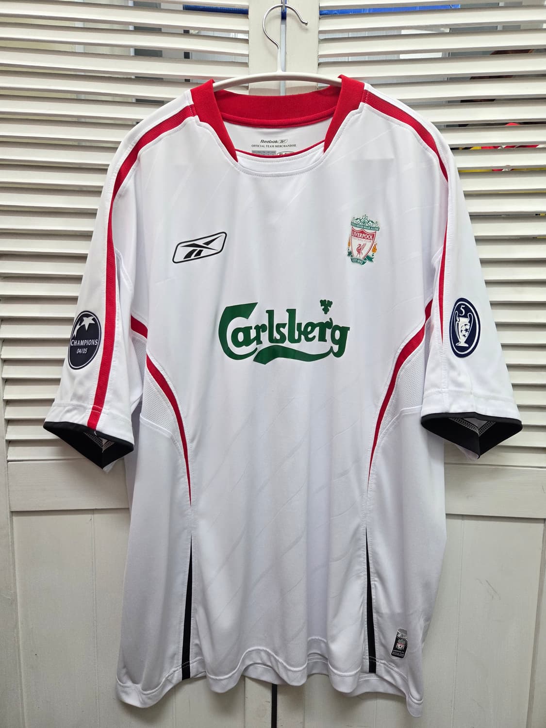 리버풀 05-06 제라드 챔스 리복 유니폼 상품이미지1