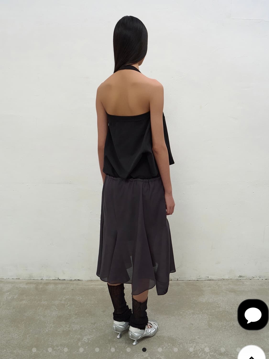 LCDC HALTERNECK OVERSIZED T-SHIRT 상품이미지5
