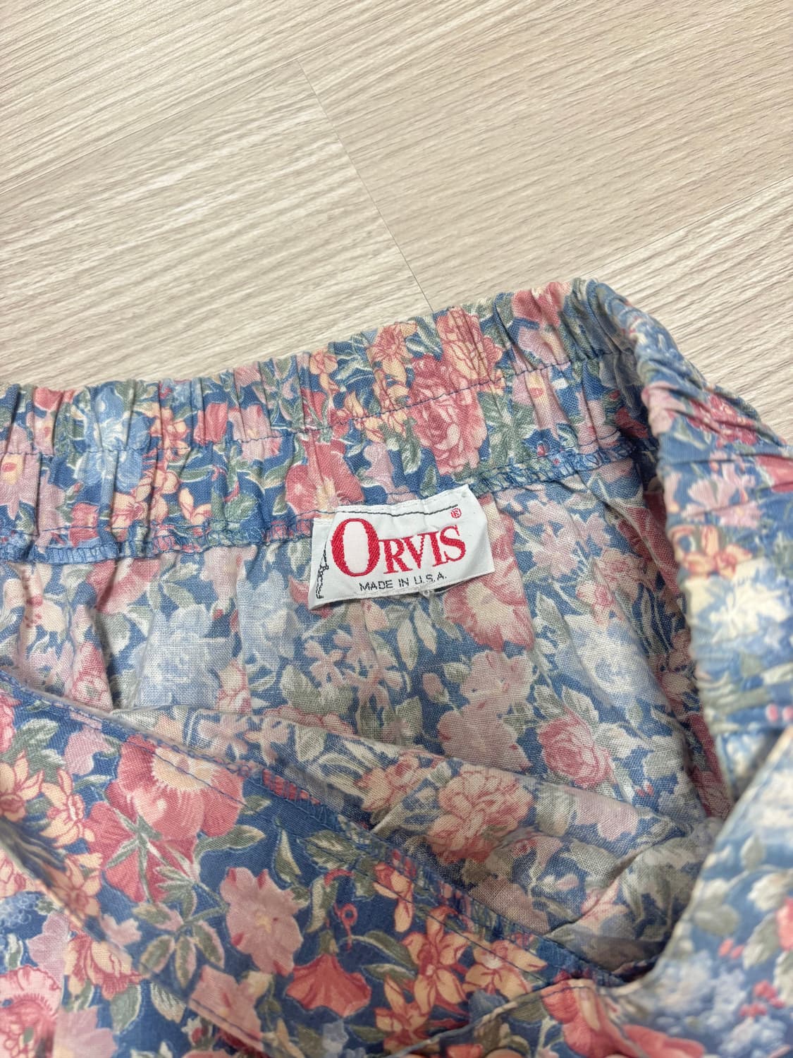 Orvis 빈티지 플라워패턴 스커트 상품이미지3