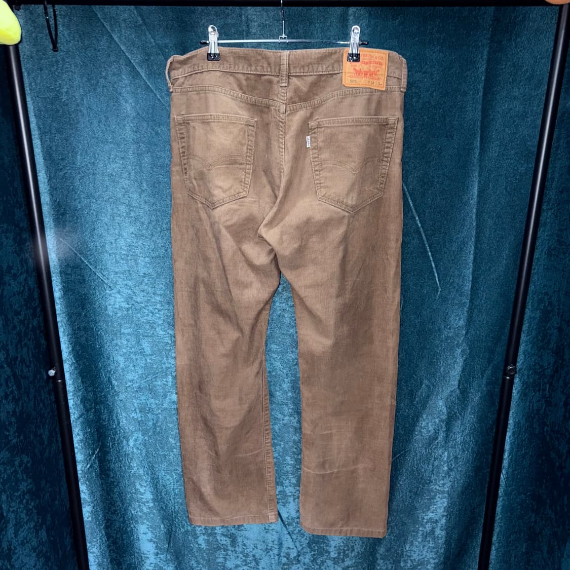(34) 리바이스 505 코듀로이 브라운 팬츠 상품이미지3
